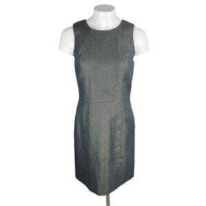 MICHAEL Michael Kors Metallic Sheath Dress Sz 6